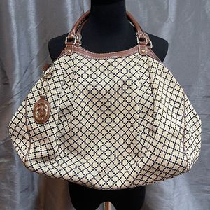Authentic Gucci large Diamanté Sukey bag